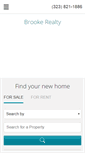 Mobile Screenshot of brookerealty.com